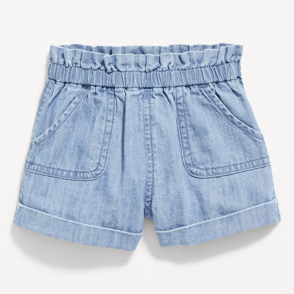 5/$20 | Old Navy Pull-On Jean-Like Shorts (3-6M)